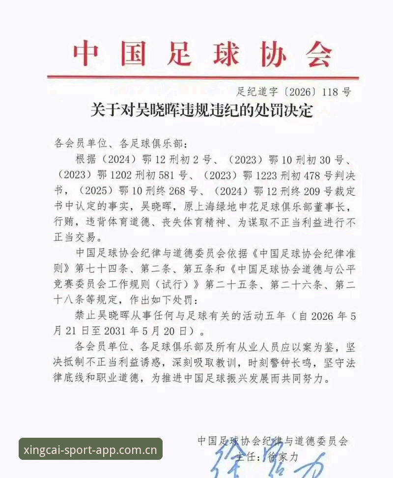 杏彩体育app下载 揭秘足协第三批禁足名单背后:65人涉案,中国足球反腐风暴深度解析
